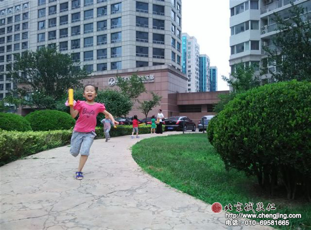 跑呀跑，我的身体长高了，变结实了，心情更舒畅了