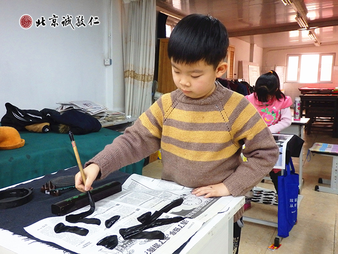 来自北京的小学员李同学，