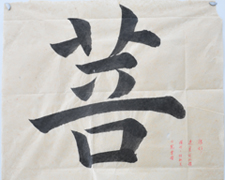 张同学书法学习相册:菩