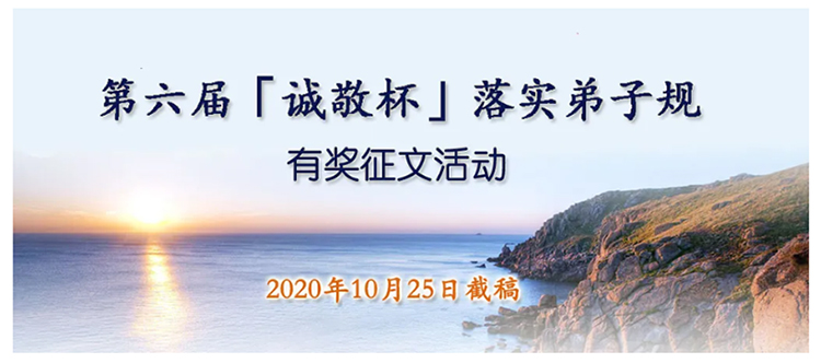 落实弟子规有奖征文